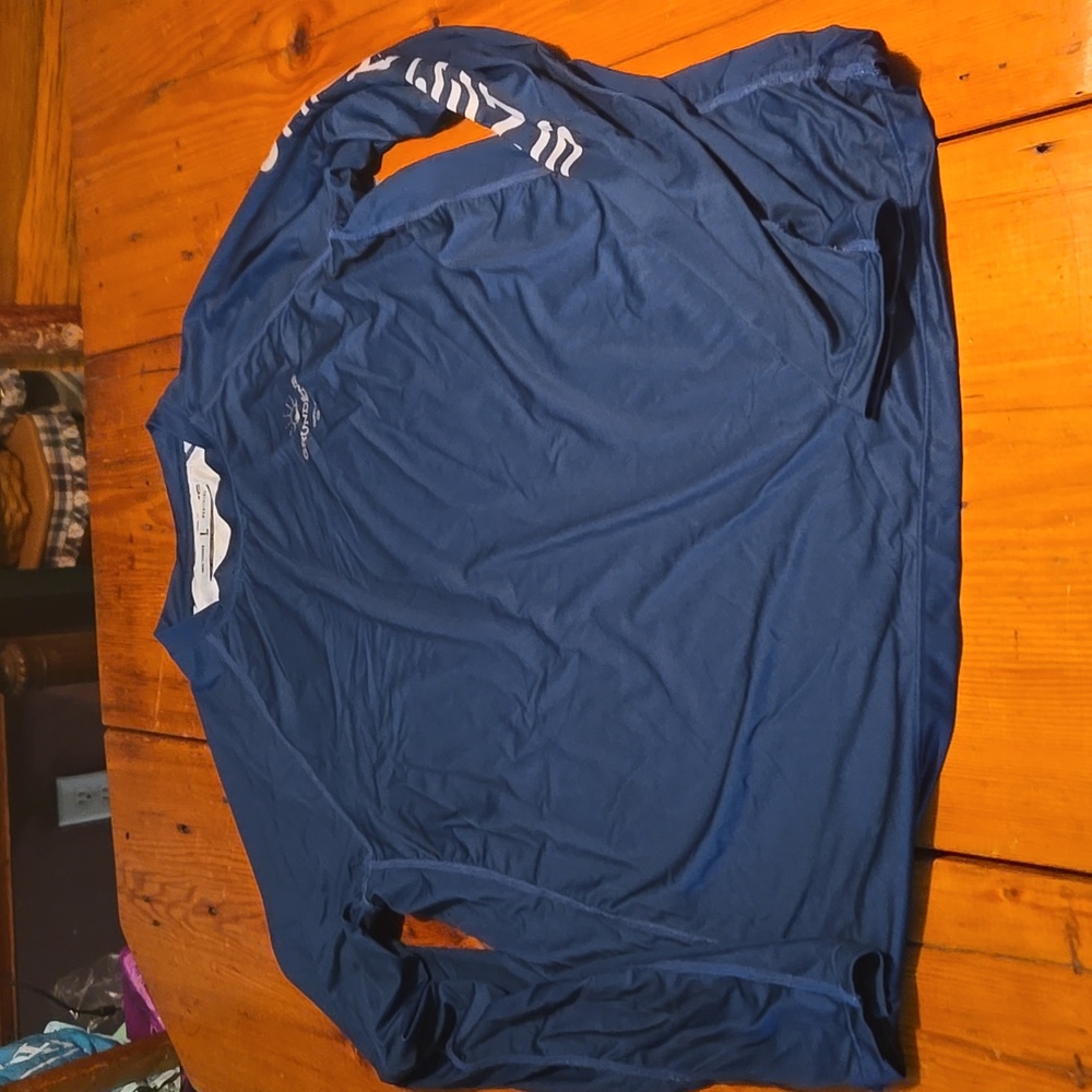 Grundens sz large navy long sleeve